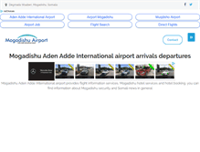 Tablet Screenshot of mogadishuairport.com